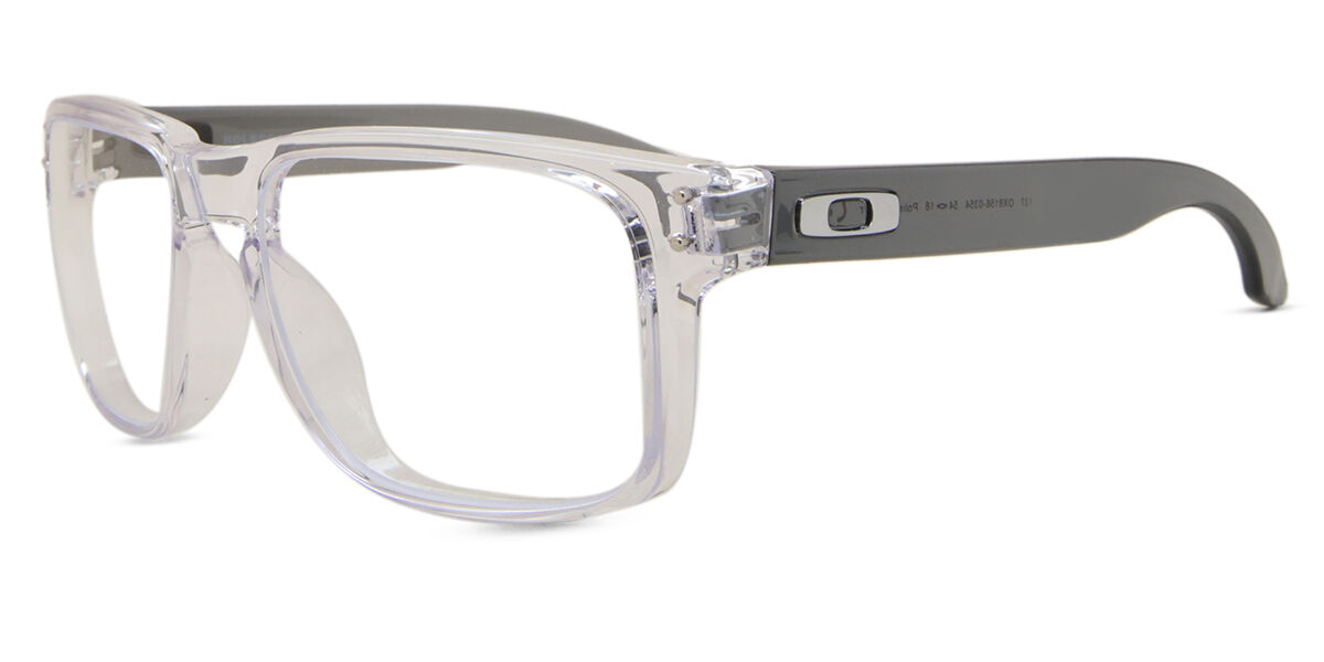 オークリー　OAKLEY HOLBROOK クリアーフレーム Oakley OX8156 HOLBROOK RX 815603 Rectangle Polished Clear