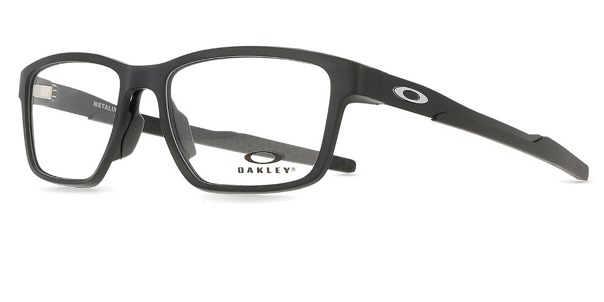 Oakley OX8153 METALINK 815301 Rectangle Satin Black Eyeglasses