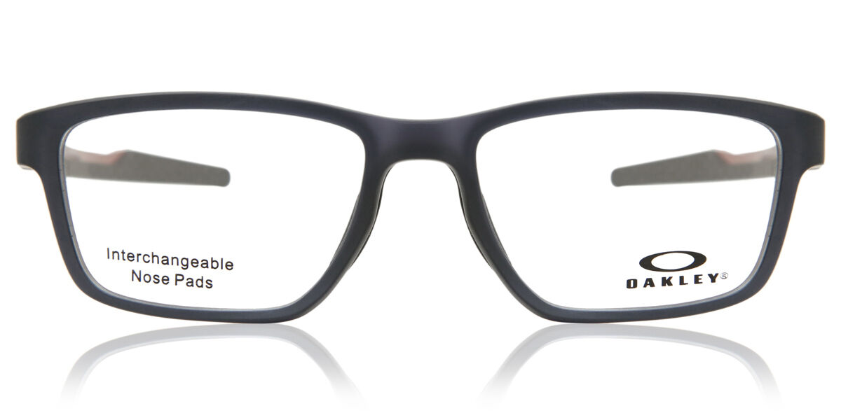 Oakley OX8153 METALINK 815305 Rectangle Satin Grey Smoke