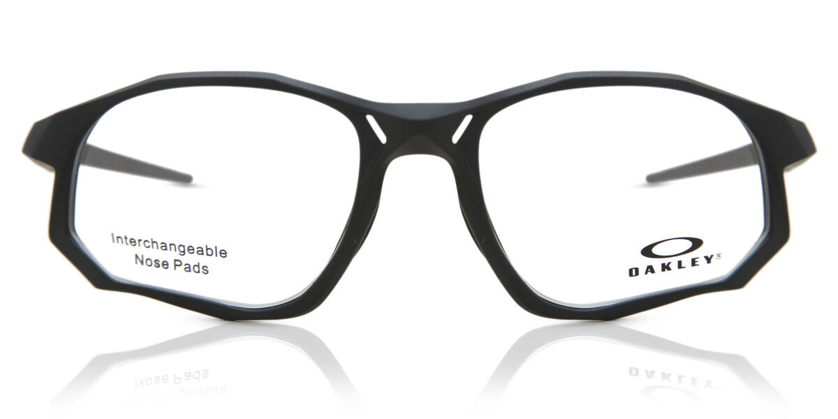 追加画像確認OAKLEY オークリーメガネOX8171 TRAJECTORY Oakley OX8171 TRAJECTORY 817101 Rectangle Satin Black Eyeglasses