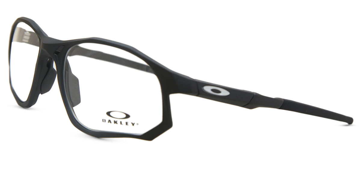 Oakley OX8171 TRAJECTORY 817101 Rectangle Satin Black Eyeglasses