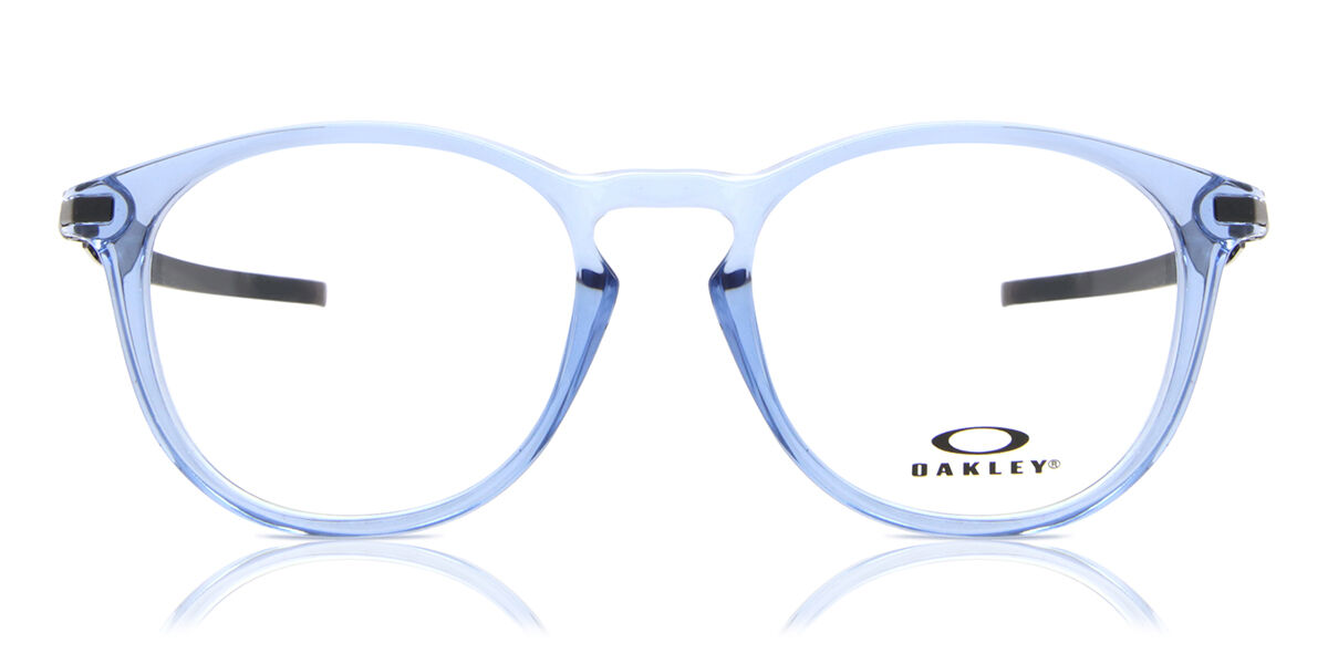 Oakley OX8105 PITCHMAN R 810522 Oval Transparent Blue Eyeglasses