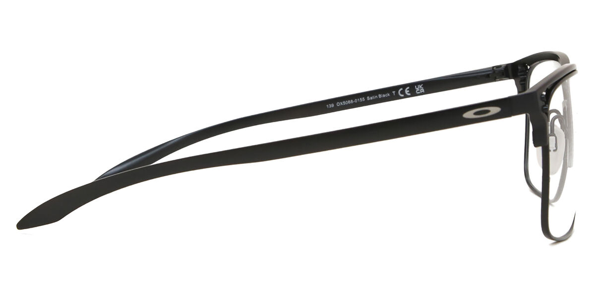 Oakley OX5068 HOLBROOK TI RX 506801 Pilot Satin Black Eyeglasses