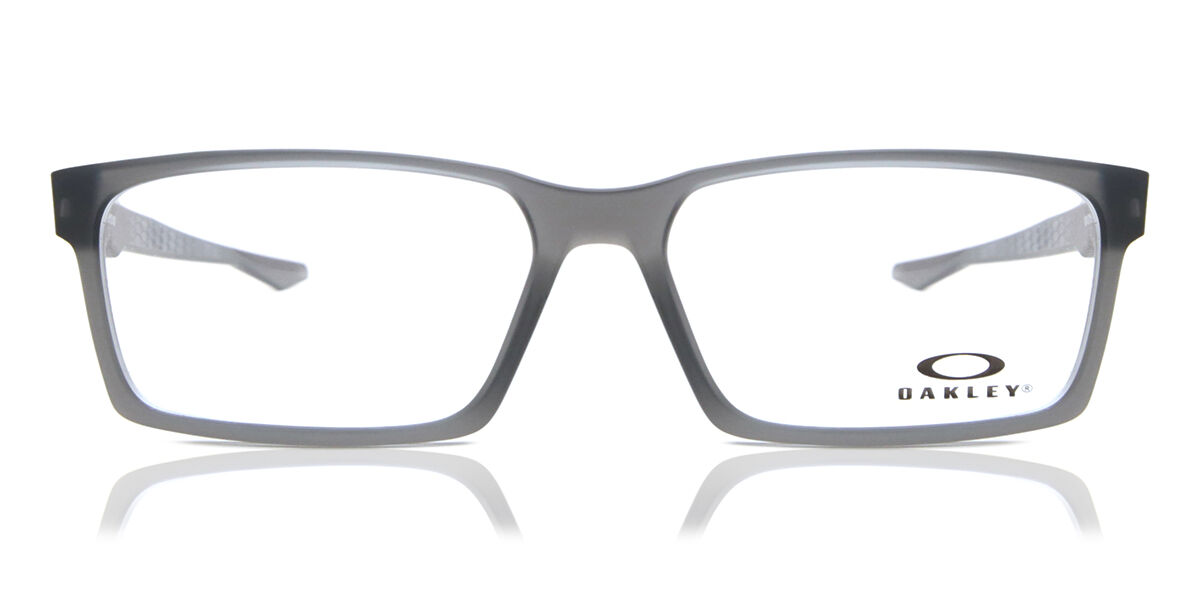 Oakley OX8060 OVERHEAD 806002 Rectangle Satin Grey Eyeglasses