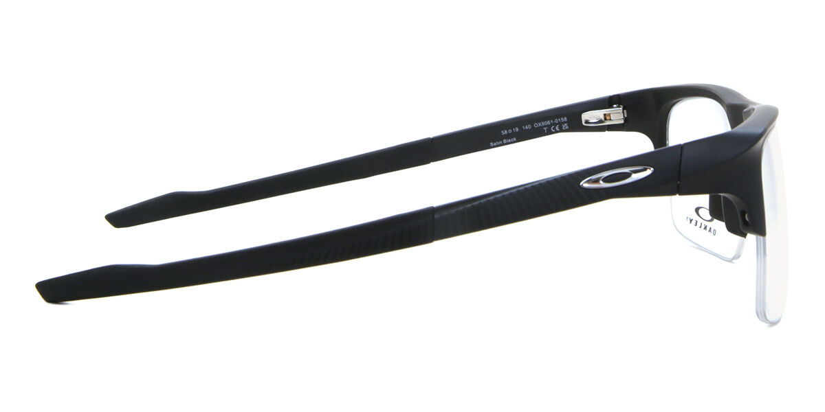 Oakley OX8061 PLAZLINK 806101 Satin Black Eyeglasses