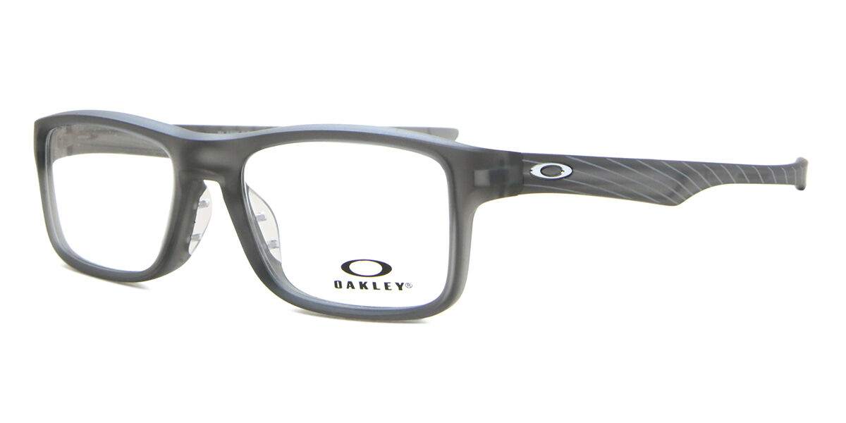 Oakley OX8081 PLANK 2.0 808117 Rectangle Satin Smoke Grey