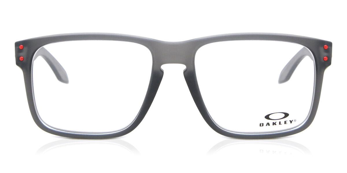 Oakley OX8100F HOLBROOK RX Asian Fit 810002 Rectangle Satin Smoke