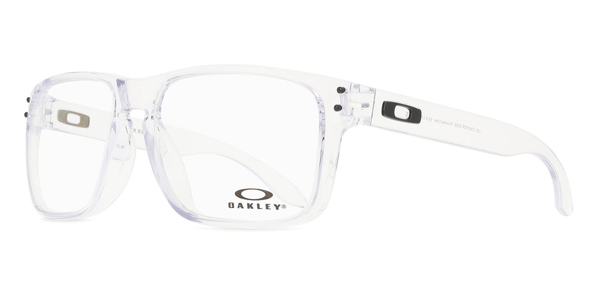Oakley OX8100F HOLBROOK RX Asian Fit 810003 Polished Clear
