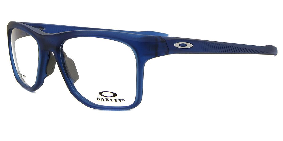 新品！OAKLEY OX8144 KNOLLSメンズ　サングラス フレーム Oakley OX8144 KNOLLS 814403 Rectangle Satin Transparent Blue