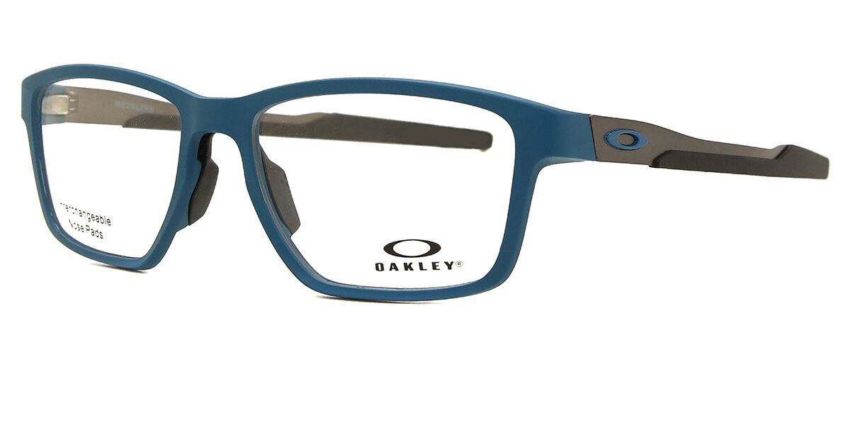 Oakley OX8153 METALINK 815312 Rectangle Matte Balsam Blue