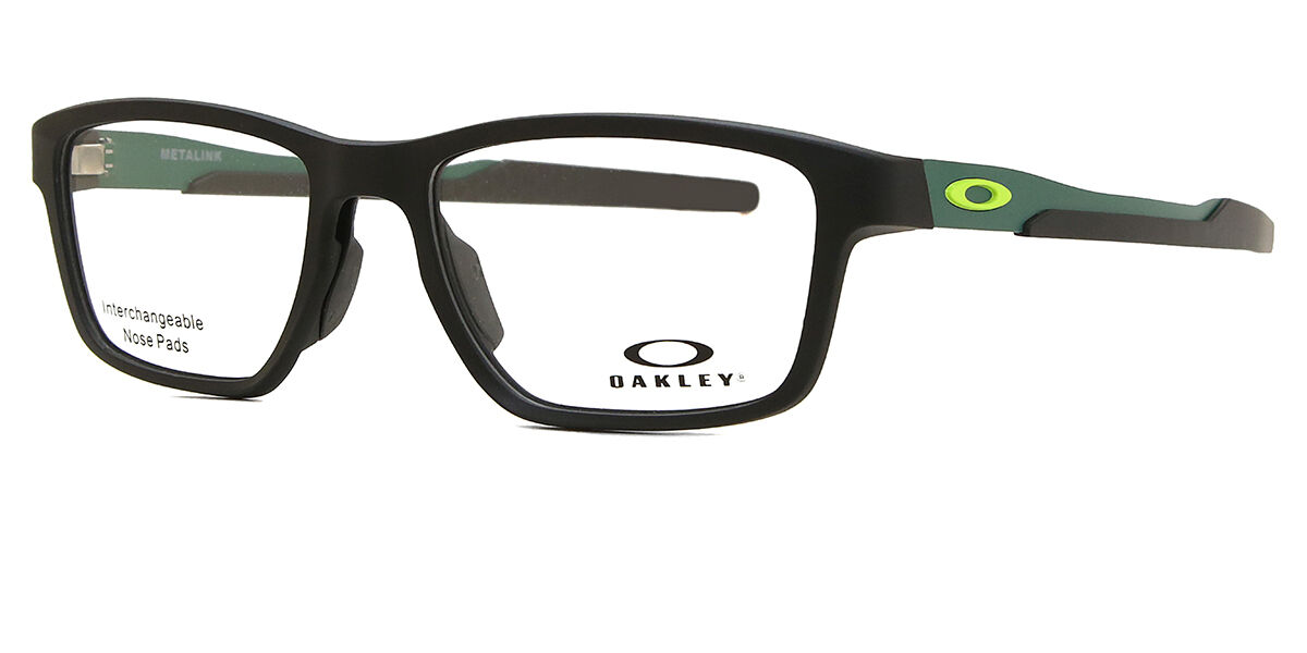 Oakley OX8153 METALINK 815313 Rectangle Satin Black Eyeglasses
