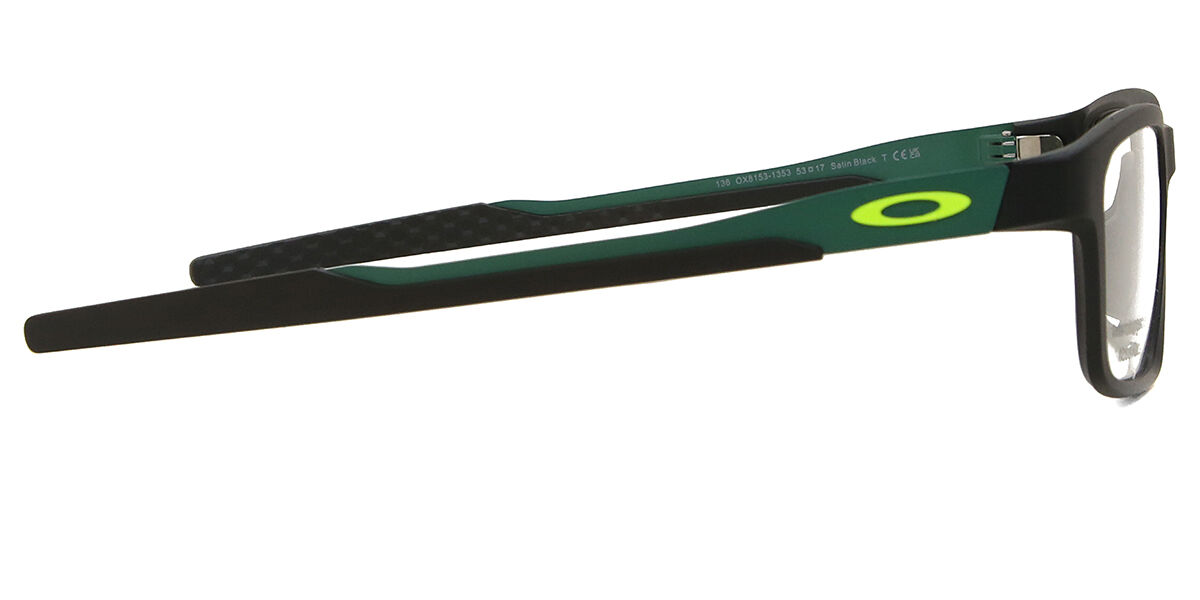 Oakley OX8153 METALINK 815313 Rectangle Satin Black Eyeglasses