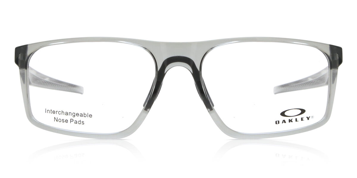 Oakley OX8183 BAT FLIP 818302 Rectangle Transparent Smoke Grey