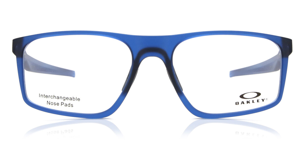 Oakley OX8183 BAT FLIP 818303 Rectangle Transparent Opaque Blue