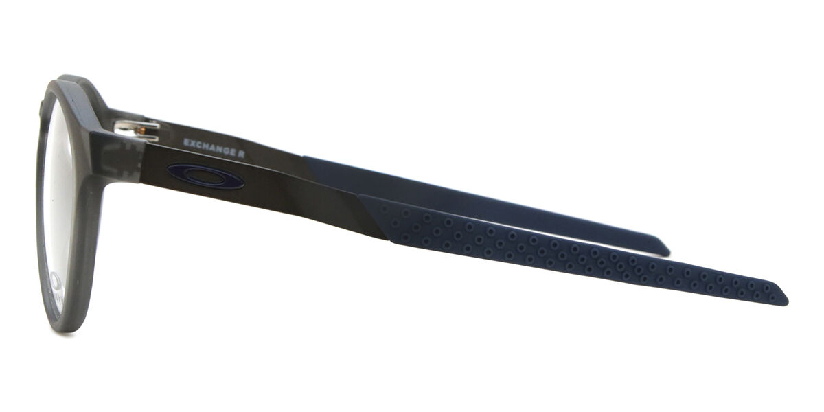 Oakley OX8184 EXCHANGE R 818402 Oval Satin Smoke Grey Eyeglasses