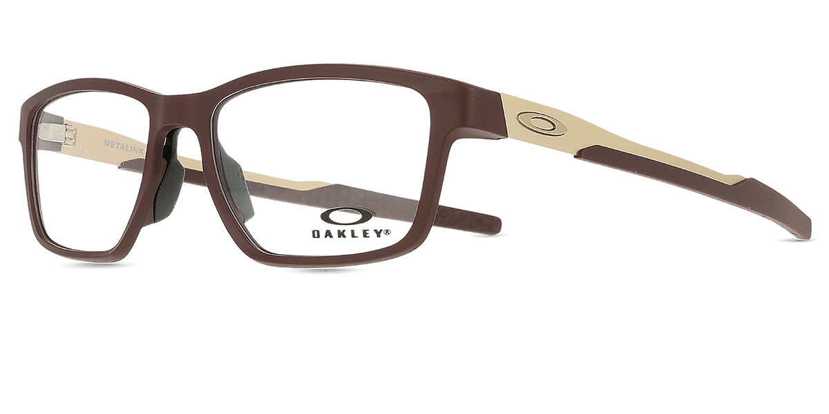 Oakley OX8153 METALINK 815314 Rectangle Matte Grenache Brown