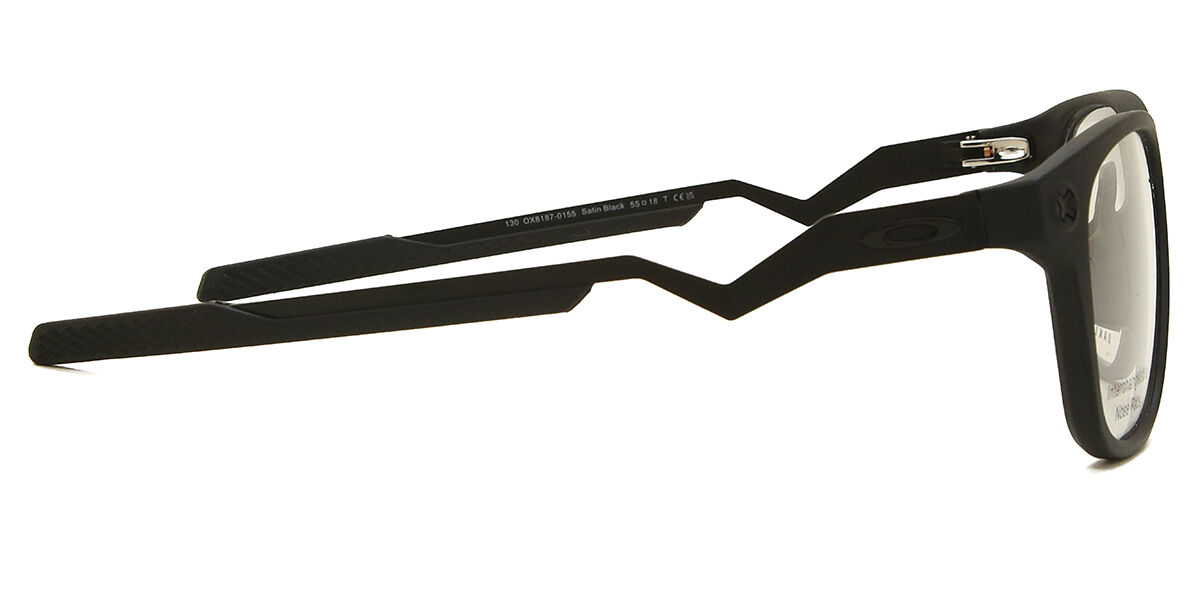 Oakley OX8187 CEREBRAL 818701 Rectangle Satin Black Eyeglasses