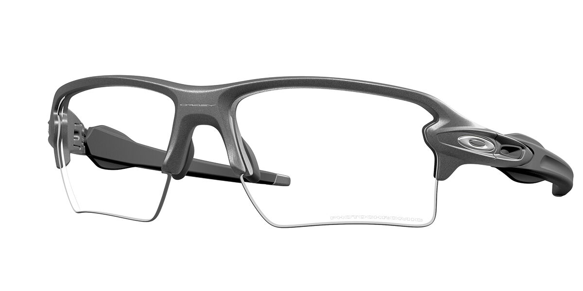 Oakley OO9488 FLAK 2.0 XXL 948807 Wraparound Steel Grey Eyeglasses