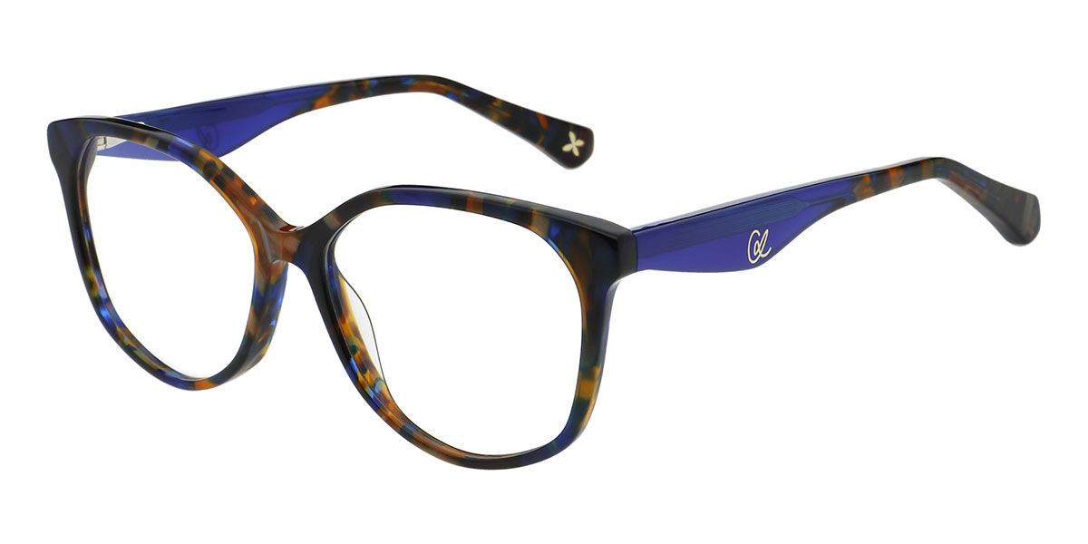 Christian Lacroix CL1152 660 Oval Blue Tortoise Eyeglasses