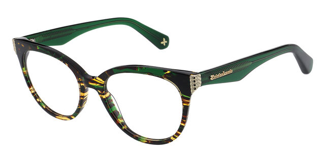 Christian Lacroix CL1174 143 Cat Eye Pattern Green  display picture 3
