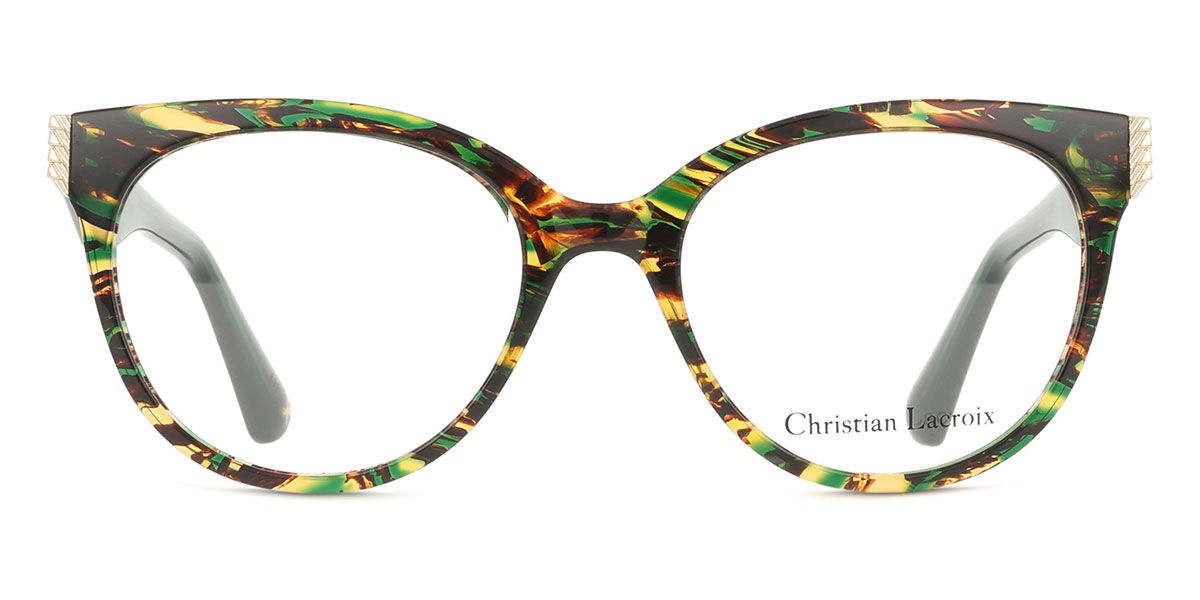 Christian Lacroix CL1174 143 Pattern Green Eyeglasses