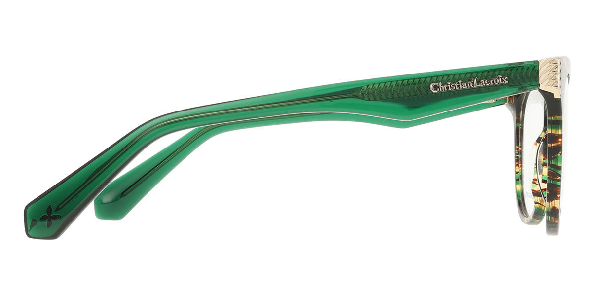 Christian Lacroix CL1174 143 Pattern Green Eyeglasses