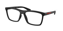Prada Linea Rossa PS01OV 1AB1O1 Square Black Eyeglasses  display picture 1
