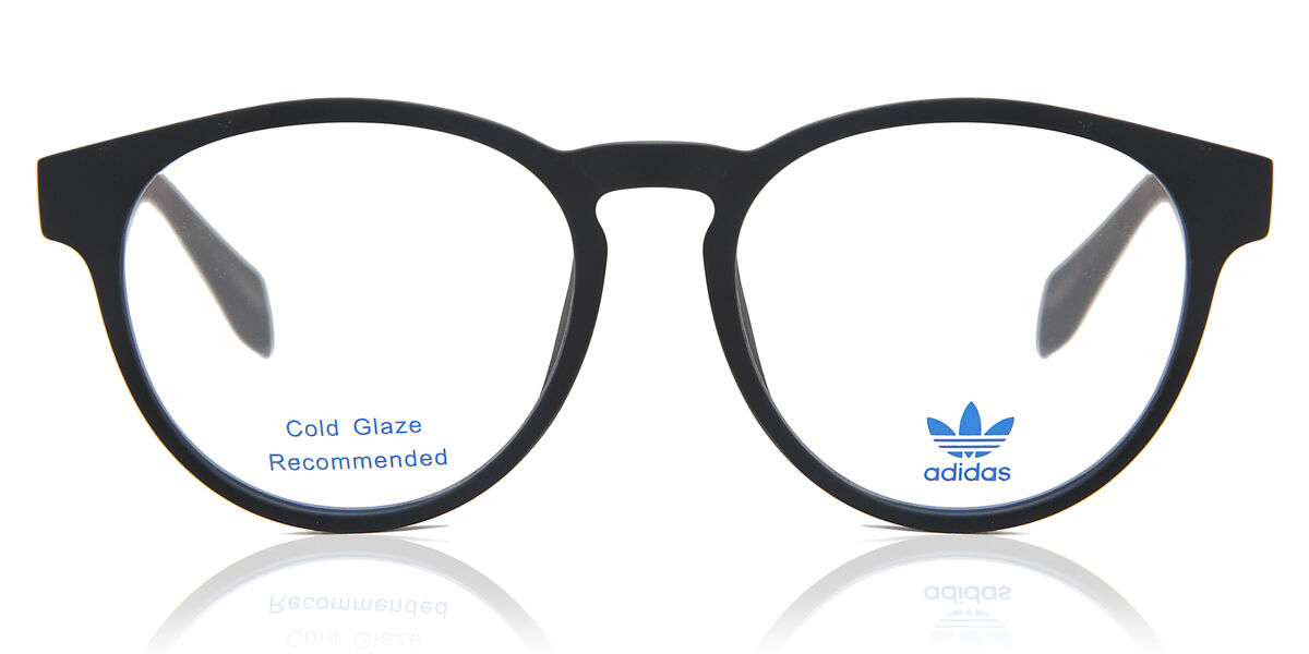 Adidas Originals OR5026 002 Oval Matte Black Eyeglasses