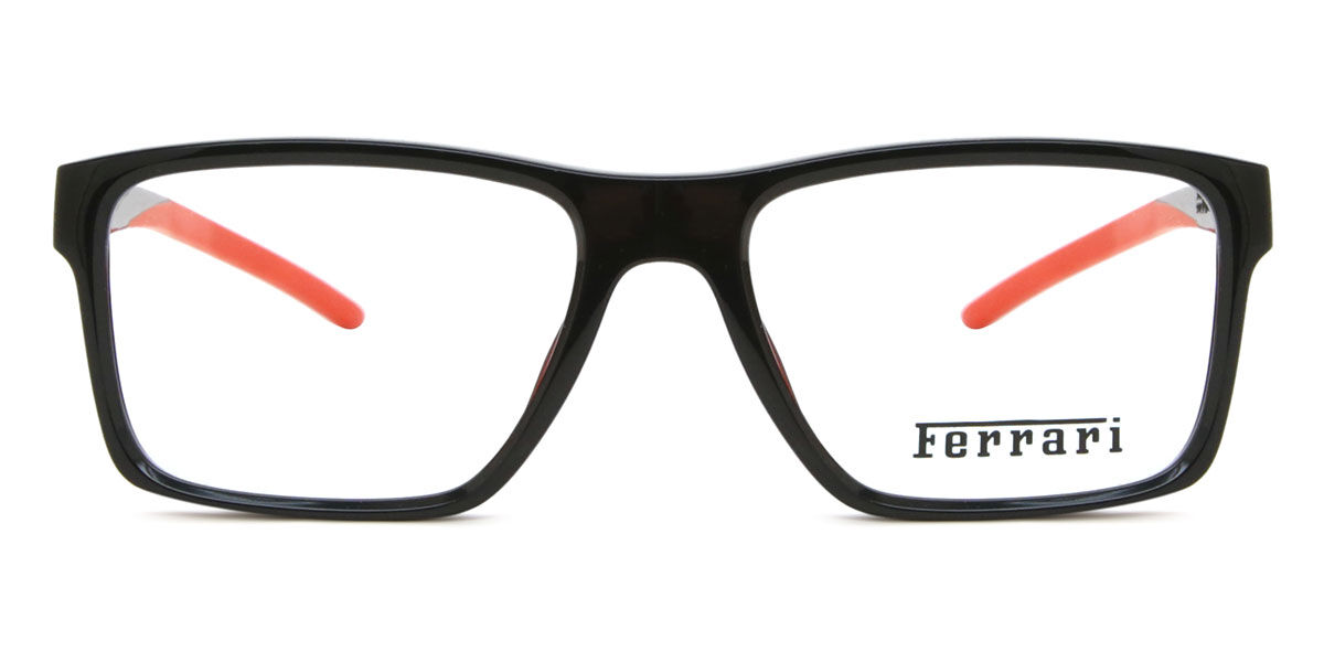 Ferrari Scuderia FZ8007U 501 Rectangle Black Eyeglasses