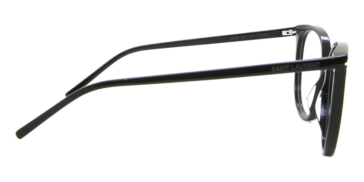 Saint Laurent SL 39 001 Oval Black Eyeglasses | SmartBuyGlasses US