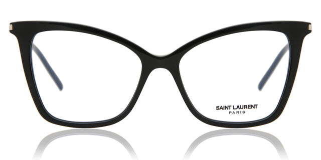 Saint Laurent SL 386 001 Cat Eye Black Eyeglasses  display picture 1