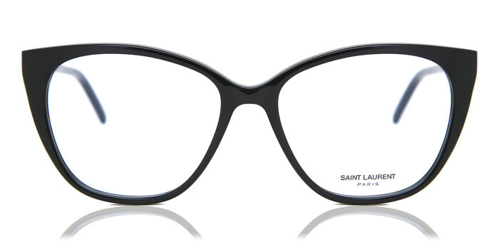 Saint Laurent SL291 001 Eyeglasses Black Blue Block Cat Eye Women Saint Laurent SL 291 001 Cat Eye Black Eyeglasses  main image 4