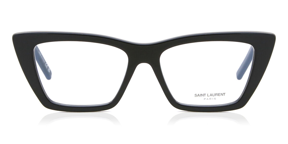 Saint Laurent SL 276 MICA OPT 003 Cat Eye Shiny Black Eyeglasses