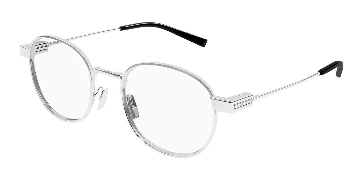 Saint Laurent SL 785 001 Silver Eyeglasses | SmartBuyGlasses US