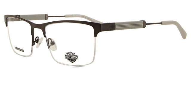 Harley Davidson HD9013 009 Square Matte Gunmetal Eyeglasses  display picture 1