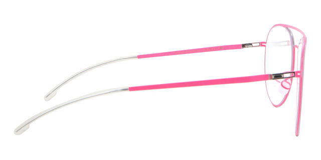 Mykita Eero 151 Pilot Silver Neon Pink Eyeglasses | SmartBuyGlasses US