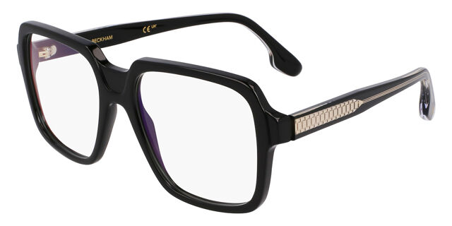 Victoria Beckham Black Acetate Glasses Women\'s (Frames) Victoria Beckham VB2660 acetate Rectangular Women Eyeglasses  main image 3
