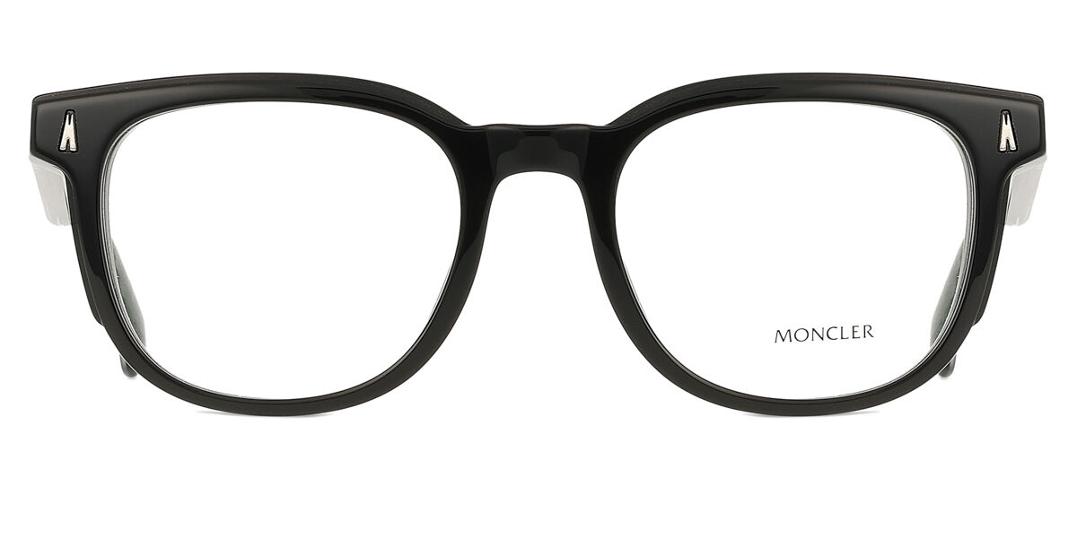 Moncler ME2002 3001 Square Shiny Black Eyeglasses | SmartBuyGlasses US