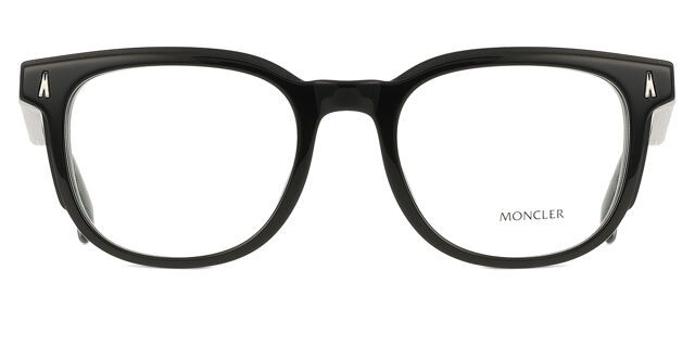 Moncler ME2002 3001 Square Shiny Black Eyeglasses 