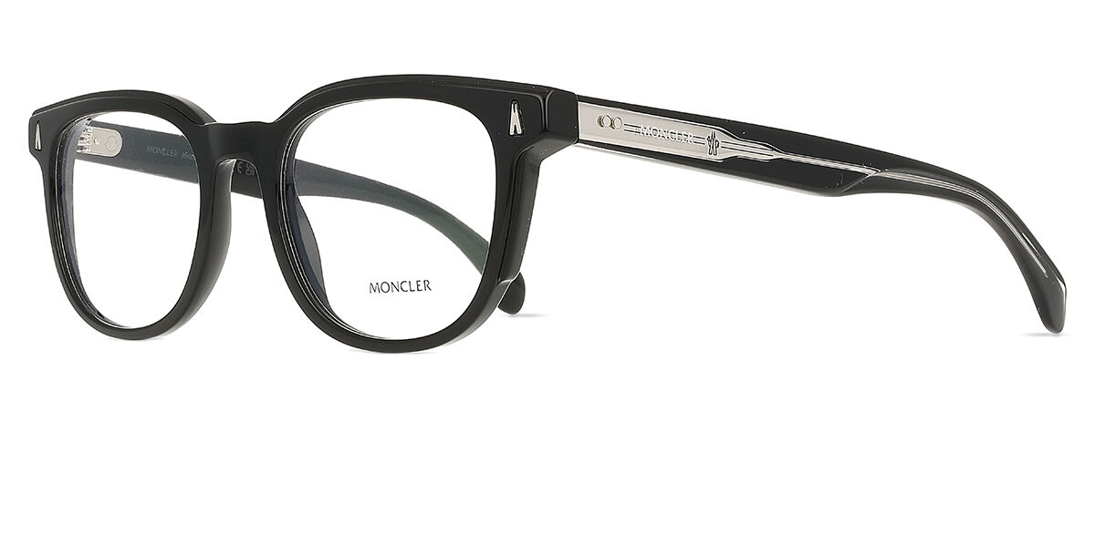 Moncler ME2002 3001 Square Shiny Black Eyeglasses | SmartBuyGlasses US