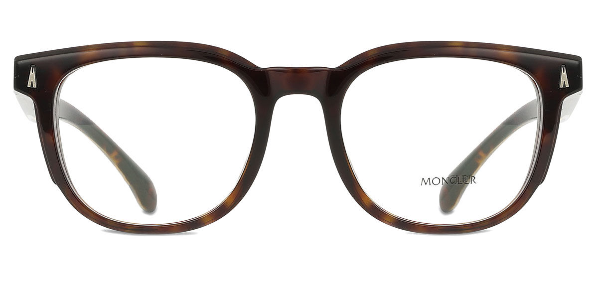 Moncler ME2002 3002 Square Brown Tortoise Eyeglasses