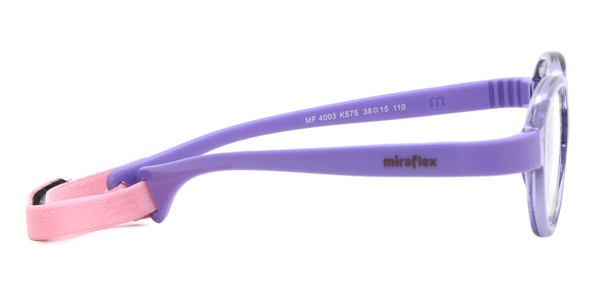 Miraflex MF4003 Kids K575 Transparent Lilac Eyeglasses