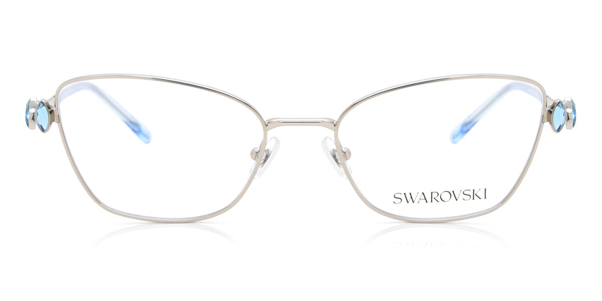 Swarovski SK1006 4020 Silver Eyeglasses | SmartBuyGlasses US