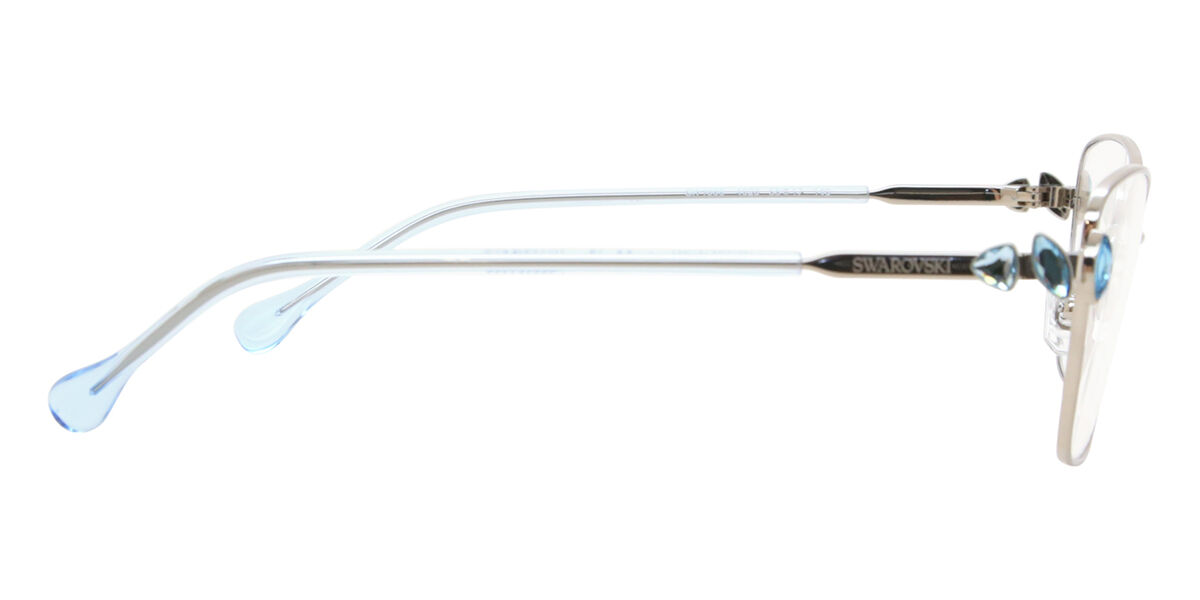 Swarovski SK1006 4020 Cat Eye Silver Eyeglasses | SmartBuyGlasses US