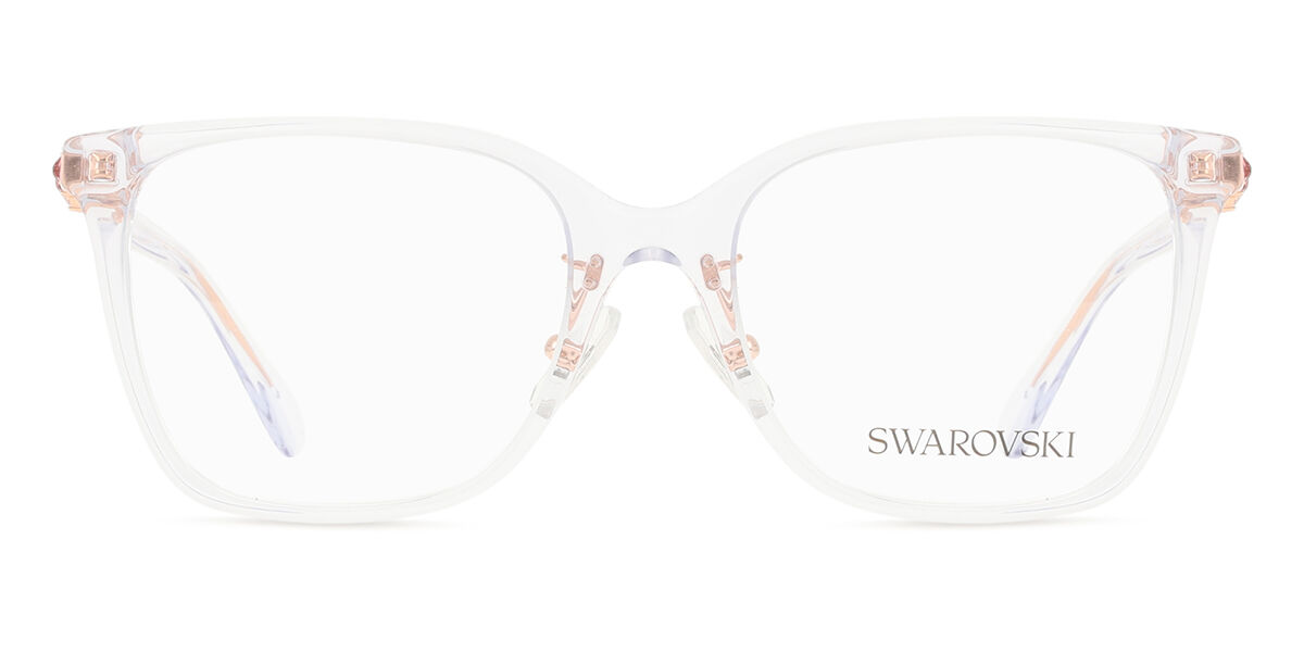 Swarovski SK2026D Asian Fit 1027 Square Clear Eyeglasses