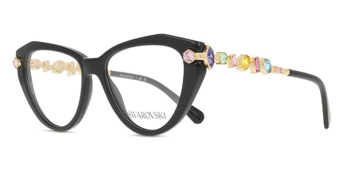 Swarovski SK2047 1001 Black Eyeglasses | SmartBuyGlasses US