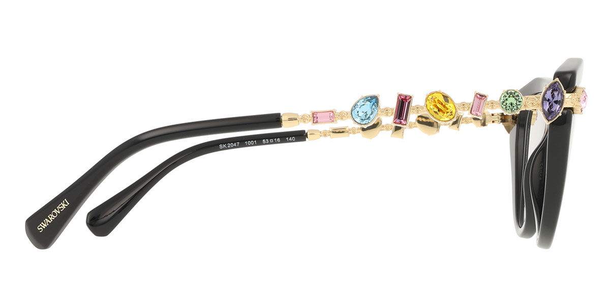 Swarovski SK2047 1001 Black Eyeglasses | SmartBuyGlasses US