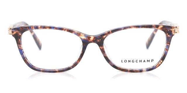 Longchamp Eyeglasses Frame LO2633 214 Tortoise Brown Eyewear Glasses Frame only Longchamp LO2633 625 Tortoise Brown Blue Gold Eyeglasses  main image 2