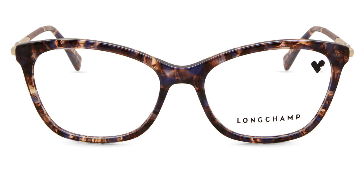 Longchamp LO2670L 625 Cat Eye Purple Tortoise Eyeglasses