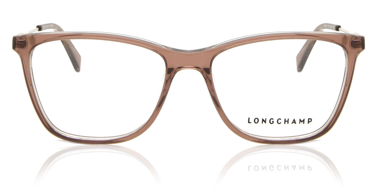 Longchamp LO2674 N 200 Square Transparent Light Brown Eyeglasses